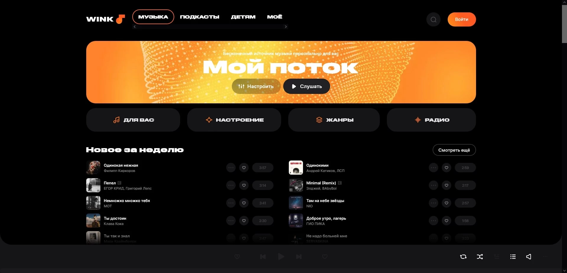 промокоды Wink